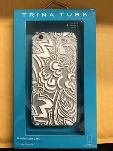 Trina Turk Designer iPhone 6 Handyhülle Klar/Weiß Design - Bild 1 von 1