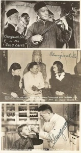 CHING WAH LEE [1937-49] Grupo de postales autografiadas - Imagen 1 de 1