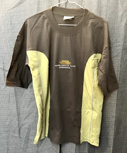 Vtg British American Racing Honda crew Polo shirt Size M Official Merchandise - Picture 1 of 6