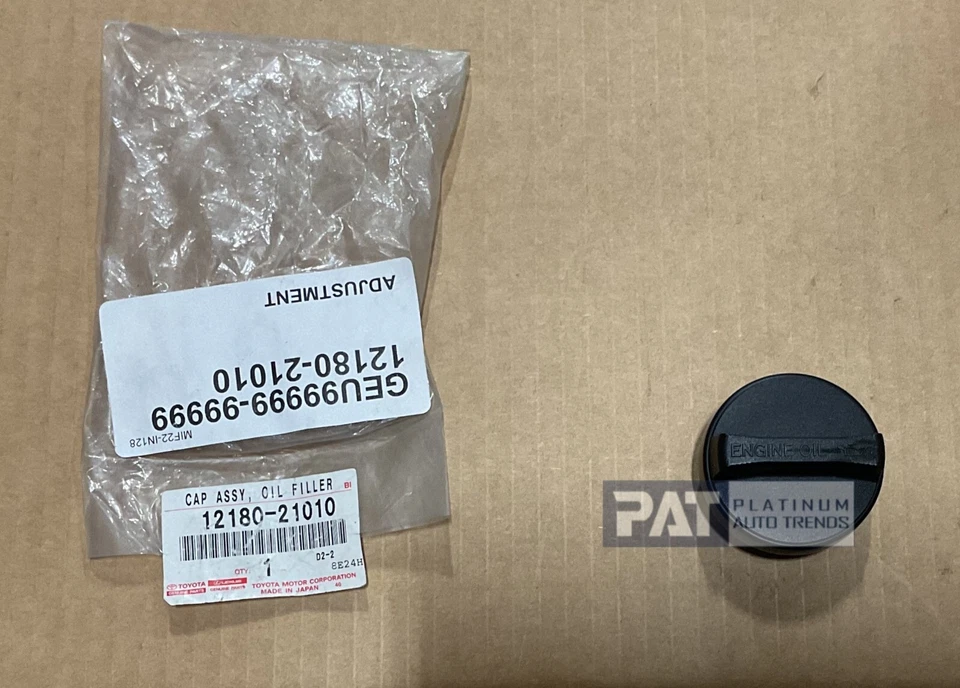 TAPA DE LLENADO DE ACEITE DE MOTOR ORIGINAL LEXUS GS350 2013-2015, 12180-21010 Foto 1 de 1