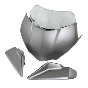 Grigio cupolino parabrezza paravento per TRIUMPH Speed Triple RS 1200 2021-2022 - Picture 1 of 7
