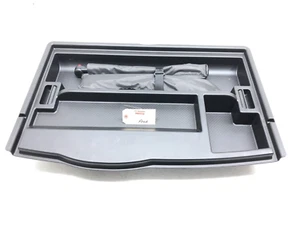 2017-2020 MASERATI LEVANTE TRUNK FLOOR STORAGE CONTAINER TRAY + CARGO NET OEM - Picture 1 of 9