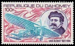 DAHOMEY C166 - Louis Bleriot "Aviation Pioneer" (pb93013) - Picture 1 of 1