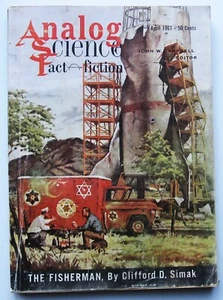 Analog Science Fact & Fiction Magazine April 1961 Good Digest Clifford Simak - Picture 1 of 2