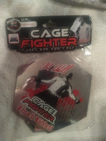 4 CF MMA Authentic Cage Fighter Iceman Chuck Liddell, NEW SEALED Cover