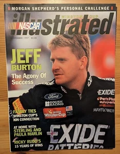 NASCAR Illustrated Magazine Nov 1997 Jeff Burton Ricky Rudd Jeff Gordon - Imagen 1 de 6