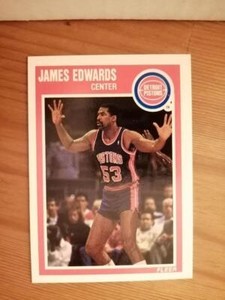 JAMES EDWARDS 1989-90 Fleer Basketball #46   FREE SHIPPING