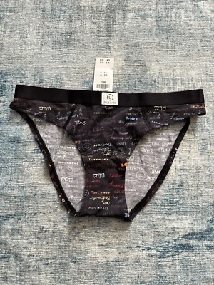 ¡NUEVO CON ETIQUETAS! Bikini Gilly Hicks Black and Rainbow Pride BLM estilo pequeño Foto 1 de 4