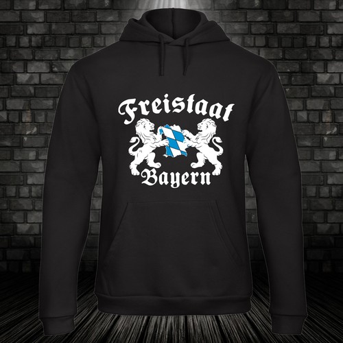 LOEWE Felpa con cappuccio Freistaat Bayern Monaco Leone Cult XS 4XL