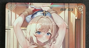 🔥 Barbara Genshin Impact Meika 1 shot 2 Goddess Story Anime Waifu Card BR-3 🔥 - Picture 1 of 3