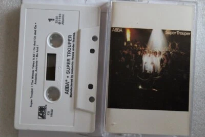 Abba Super Trouper and The Visitors Cassette Electronic, Pop - Image 1 of 4