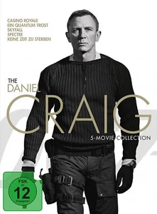 James Bond: The Daniel Craig - 5-Movie-Collection # 5-DVD-NEU - Imagen 1 de 2