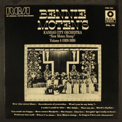 BENNIE MOTEN: kansas city orchestra, vol. 4: new moten stomp RCA 12" LP 33 RPM Foto 1 de 2