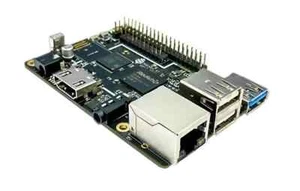 ROCK64 1GB RK3328 SBC with 16GB MicroSD & AC Adapter - Photo 1/7