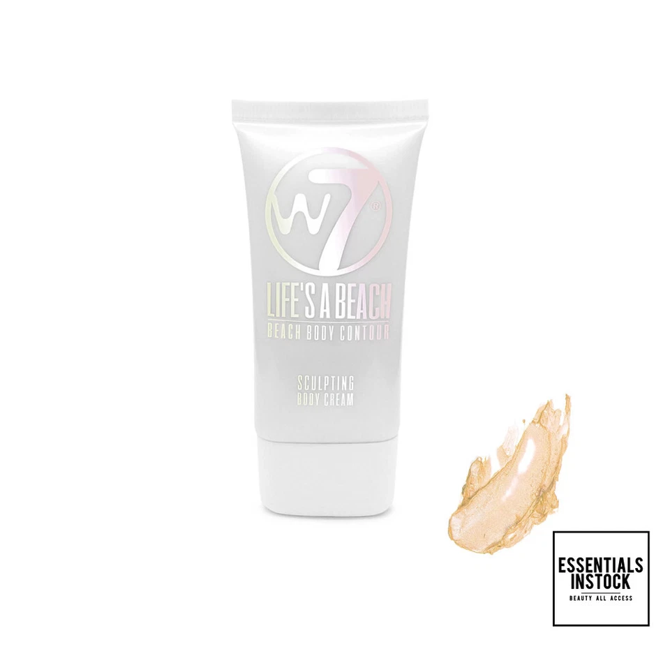 W7 Life's A Beach Body Contour Sculpting Body Cream - Golden Goddess Foto 1 de 1