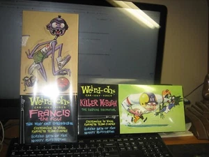 NOS - 2 HAWK CLASSICS MODELS 16010 16009 - FRANCIS THE FOUL & KILLER MCBASH - VERSIEGELT - Bild 1 von 6