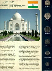 Coins from Around the World India 1988 - 2004  BU UNC 10 Paise 1988C KM 40.2 - Picture 1 of 2