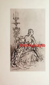 Worthy Of An Emperor, Madame Du Barry, Book Illustration (Print), 1956  - Picture 1 of 1