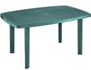 Tavolo Arredo Giardino Weekend in Resina cayman Verde 137 x 85 cm - Foto 1 di 1