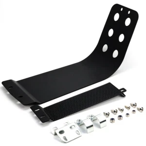 Black Skid Plate Engine Guard For Bonneville T100 Thruxton Scrambler #A - Picture 1 of 12