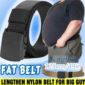 Cintura tattica nylon lunga per donna uomo da 110 a 170 cm fibbia automatica outdoor fit - Foto 1 di 7