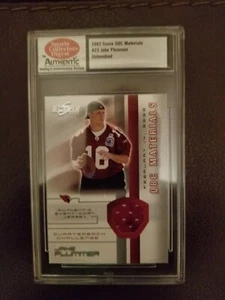 Jake Plummer 2002Score QBC Materials Jersey Card Untouched #23 SCD Authentic - Picture 1 of 2