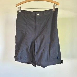 Nashbar Cycling Baggy Black Shorts Mens Size Medium Padded with Zipper Pockets - Picture 1 of 10