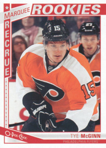 2013-14 O-Pee-Chee #552 Tye McGinn Philadelphia Flyers Rookie RC