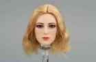 PL2022-202B 1/6 Scale Female Golden Hair Head Sculpt Model for 12'' TBL (pale)