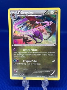 Juego de cartas coleccionables Pokémon Dragalge 86/122 X&Y Breakpoint Holo raro inglés 2016 casi nuevo - Imagen 1 de 2