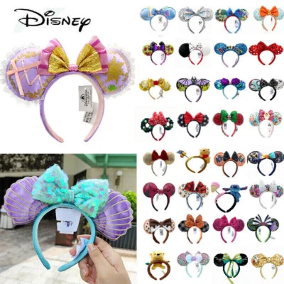 Disney Parks Mickey Rapunzel Tangled Pascalw Loungefly Cinderella Ears Headband - Image 1 of 4