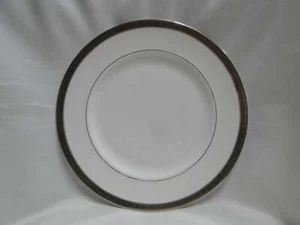 Waterford Newgrange Platinum, Encrusted Rim: Dinner Plate (s), 10 3/4" - Picture 1 of 4