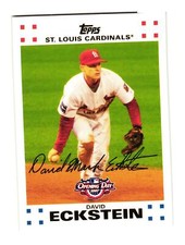 2007 Topps Opening Day #144 David Eckstein St. Louis Cardinals
