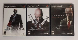 Hitman PS2 Games: Contracts - 2 Silent Assassin - Blood Money - PlayStation 2 - Imagen 1 de 3