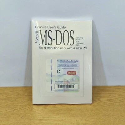 MS-Dos V6.22 On 4 x 3.5" Floppy Discs New - Image 1 of 2