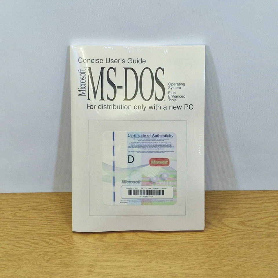 MS-Dos V6.22 auf 4 x 3,5" Disketten Neu - Bild 1 von 2