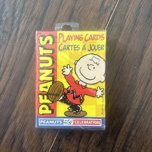 Peanuts 50th Celebration Model 6840 Vintage Playing Cards Cartes À Jouer NEW  - Picture 1 of 3