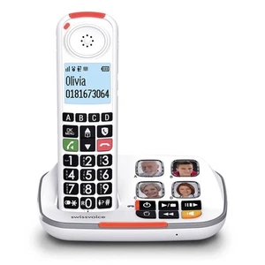 Swissvoice 2355 Telefon bezprzewodowy z identyfikacją dzwoniącego - Zdjęcie 1 z 8