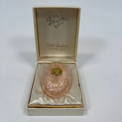 复古 Evyan 白肩香水豪华肥皂棒 5 盎司全新旧货密封 — 第 1/4 张图片