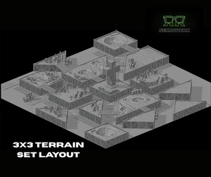 Trench Wars - Colección de mesa completa - Mesa de Wargaming gótica Grimdark - Imagen 1 de 11
