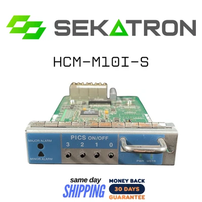 📡 Módulo de control de host Juniper HCM-M10I-S serie M (reacondicionado) ⚡Envío rápido Foto 1 de 2