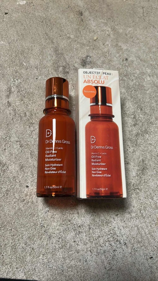 Dr Dennis Gross Vitamin C + Lactic Oil-Free Radiant Moisturizer 1.7oz 50ml NIB - Image 1 of 1