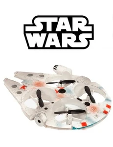 NEW Nib Disney Star Wars Millennium Falcon Motion Sensing Quadcopter Christmas - Picture 1 of 6