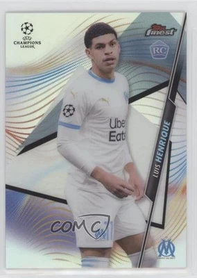 2020-21 Topps Finest UCL Refractor Luis Henrique #3 Rookie RC - Image 1 of 2
