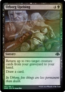 Urborg Uprising 107/261 Dominaria Remastered Foil MTG Common - Picture 1 of 1