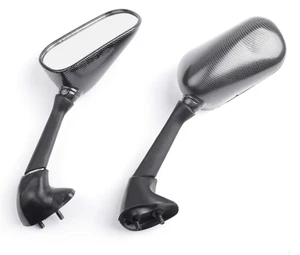 Rear View Mirror Carbon ABS Left & Right Fits For Yamaha YZF R1 2004-2006 05 - Picture 1 of 3
