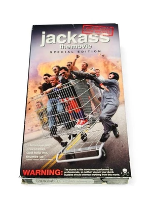 Jackass The Movie VHS Special Edition 2003 MTV Bonus Footage Johnny Knoxville - Image 1 of 4