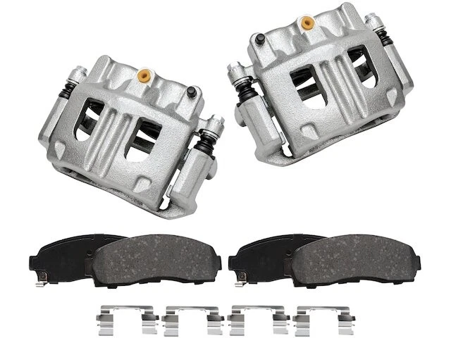 Front Brake Pad and Caliper Kit For 2003-2009 Mazda B2300 2004 2005 2006 DK876TC - Image 1 of 1