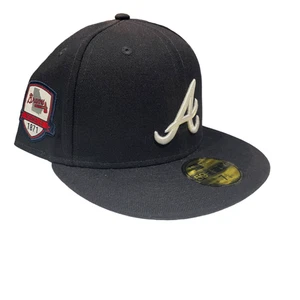 Atlanta Braves New Era City Side Patch 59fifty Fitted Hat - Bild 1 von 3