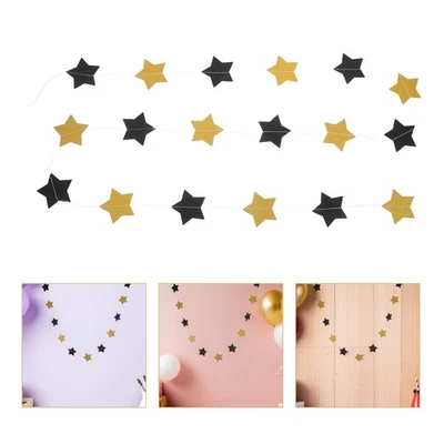 2 Piezas Guirnalda Decorativa Bandera Baby Shower Decoración Colgante Foto 1 de 4